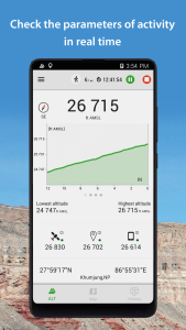 اسکرین شات 1 برنامه Altimeter
