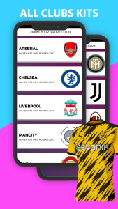 اسکرین شات 3 برنامه DLS kits- Dream League Kits 20