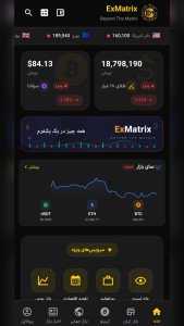 اسکرین شات 3 برنامه ‏‏اکس متریکس | قیمت لحظه ای بازار