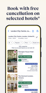 اسکرین شات 5 برنامه Expedia: Hotels, Flights, Cars