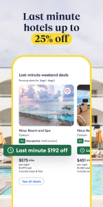 اسکرین شات 3 برنامه Expedia: Travel, Hotel, Flight