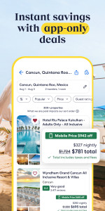 اسکرین شات 5 برنامه Expedia: Travel, Hotel, Flight