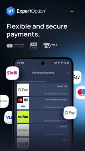 اسکرین شات 4 برنامه ExpertOption - Mobile Trading