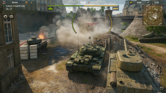 اسکرین شات 1 بازی Grand Tanks：Battle Tank Games