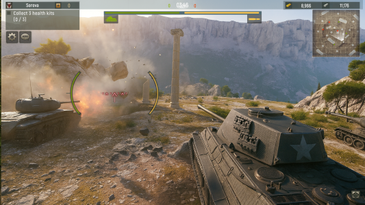 اسکرین شات 6 بازی Grand Tanks：Battle Tank Games