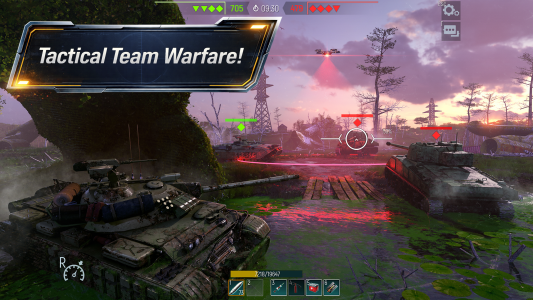 اسکرین شات 1 بازی Tank Force: Army Tank Game