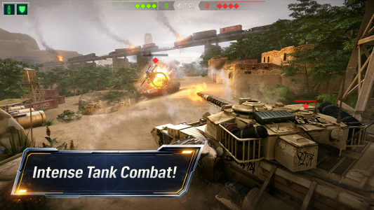 اسکرین شات 2 بازی Tank Force: Army Tank Game