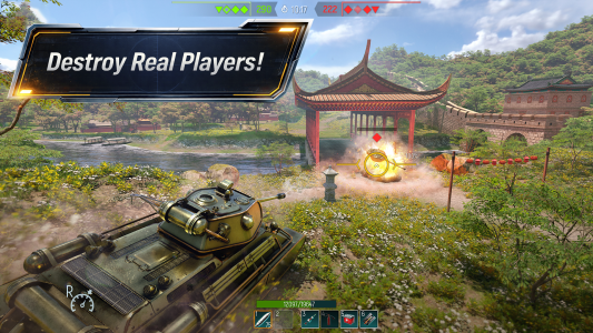 اسکرین شات 6 بازی Tank Force: Army Tank Game