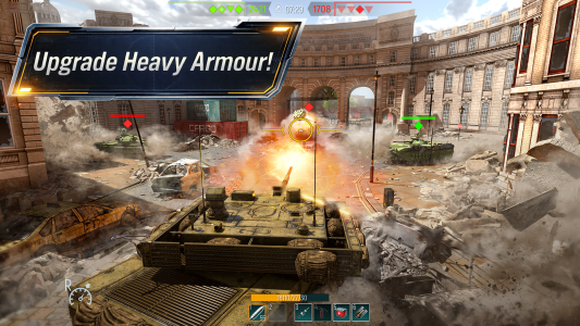 اسکرین شات 4 بازی Tank Force: Army Tank Game