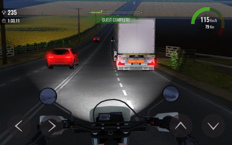 اسکرین شات 4 بازی Moto Traffic Race 2