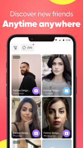 اسکرین شات 2 برنامه HOLLA - Video Call