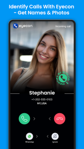 اسکرین شات 2 برنامه Eyecon Caller ID & Spam Block