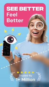 اسکرین شات 1 برنامه Eye Exercises: VisionUp