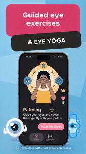 اسکرین شات 3 برنامه Eye Exercises: VisionUp