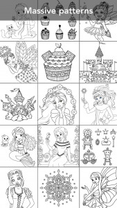 اسکرین شات 2 بازی Princess coloring book