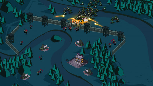 اسکرین شات 4 بازی Stick World Z: Zombie War TD