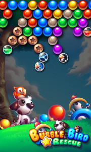 اسکرین شات 2 بازی Bubble Bird Rescue