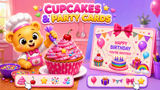 اسکرین شات 8 بازی Kids Birthday Cake & Party