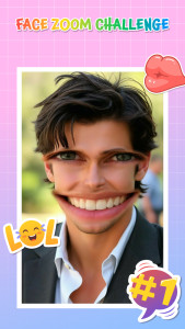 اسکرین شات 2 برنامه Lip Challenge: Fun Face Filter