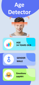 اسکرین شات 3 برنامه Face Scanner: Age Detector