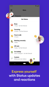 اسکرین شات 5 برنامه Workplace Chat from Meta