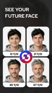 اسکرین شات 2 برنامه Future Self™: AI Face Aging