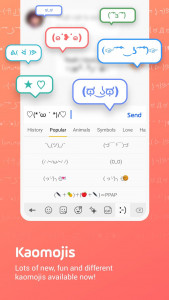 اسکرین شات 5 برنامه Facemoji Emoji Keyboard Lite