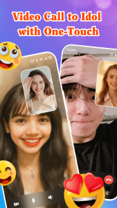 اسکرین شات 1 برنامه Prank Video Call, Chat & Voice