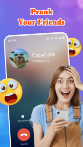 اسکرین شات 6 برنامه Prank Video Call, Chat & Voice