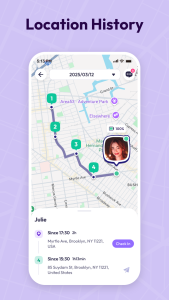 اسکرین شات 4 برنامه Link360: GPS Tracker