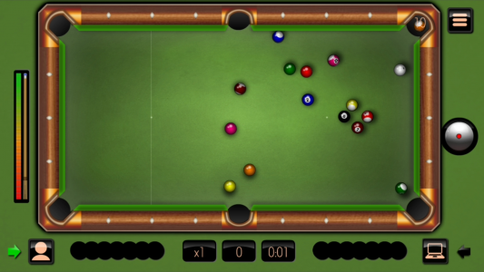 اسکرین شات 4 بازی Famobi's 8 Ball Billiards