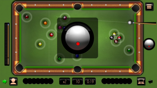 اسکرین شات 3 بازی Famobi's 8 Ball Billiards