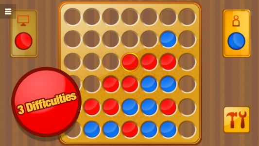 اسکرین شات 1 بازی 4 in a Row Classic