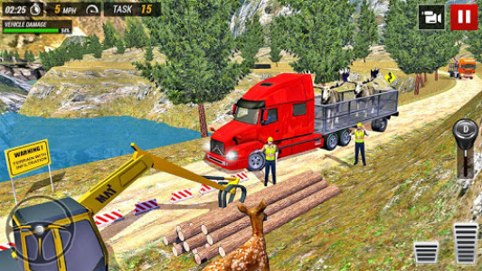 اسکرین شات 3 بازی Offroad Truck Animal Transport Games