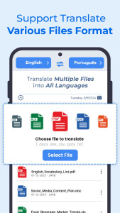 اسکرین شات 6 برنامه XTranslate - Photo, Voice, PDF