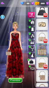 اسکرین شات 3 بازی Super Stylist: Dress up Games