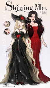 اسکرین شات 1 بازی Shining Me: Glow Idol Dress Up