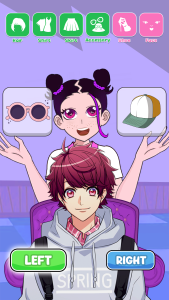 اسکرین شات 2 بازی Left or Right Dress Up Fashion