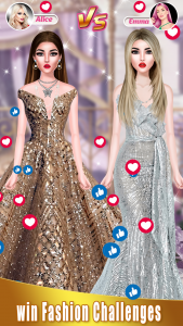 اسکرین شات 3 بازی Fashion Dress Up:Super Stylist