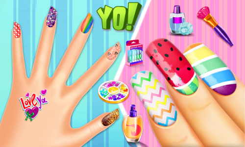 اسکرین شات 3 بازی Acrylic Nails Games for Girls