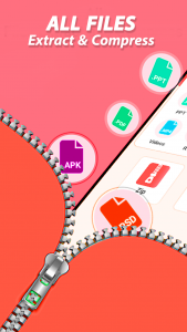 اسکرین شات 1 برنامه RAR Extractor : Zip Extractor