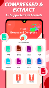 اسکرین شات 3 برنامه RAR Extractor : Zip Extractor