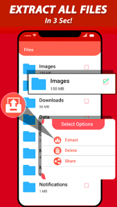 اسکرین شات 5 برنامه RAR Extractor : Zip Extractor