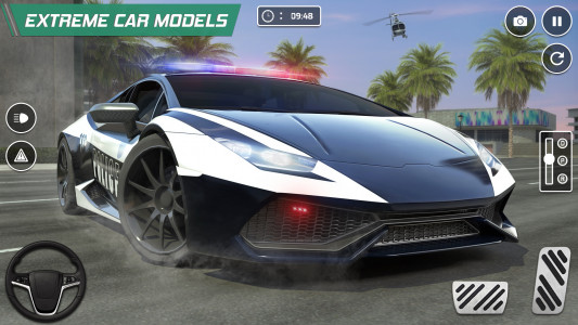 اسکرین شات 4 بازی US Police Car: Gangster Chase