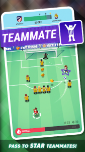 اسکرین شات 6 بازی Tiny Striker La Liga - Best Penalty Shootout Game