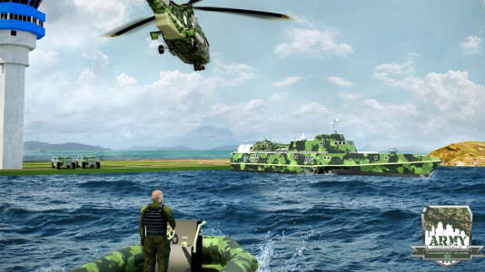 اسکرین شات 3 بازی Army Criminal Transport Games