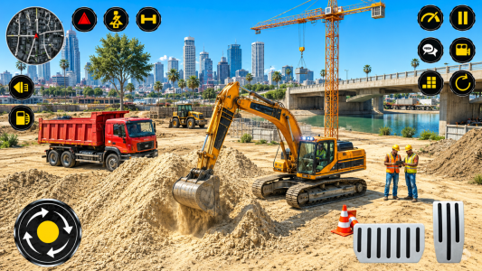 اسکرین شات 3 بازی Heavy Excavator Simulator PRO