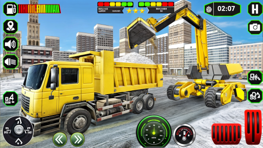 اسکرین شات 5 بازی Real Heavy Snow Plow Truck