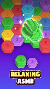 اسکرین شات 3 بازی Hexa Color: Sorting Puzzle