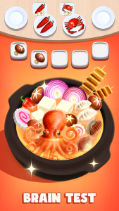 اسکرین شات 3 بازی Hotpot Frenzy: Food Sort
